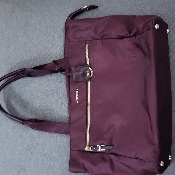 Tumi Purple Tote Bag - Picture 1 of 8